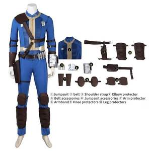 ชุดคอสเพลย์ปาร์ตี้ฮาโลวีนสำหรับผู้หญิงผู้ชาย <span class=keywords><strong>Lucy</strong></span> 'The Fall' TV Series ชุด No.33 Vault Survivor ชุดชั้นนำ RMOV-018เด็ก - Product Image 2