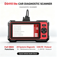 ANCEL DS410 Lite : Scanner OBD2 toutes fonctions avec plus de 15 fonctions de réinitialisation et contrôle bidirectionnel pour voiture
