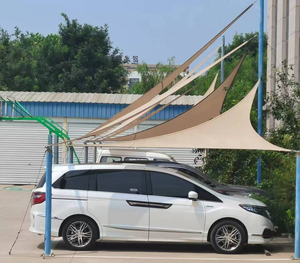 Imperméable épaissi résistant au soleil étanche à la pluie extérieur tente enceinte bannière voiture <span class=keywords><strong>toile</strong></span> parasol tissu bâche HDPE plastique Type - Product Image 6