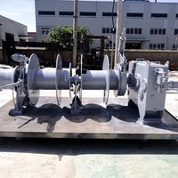 Treuil/palan hydrauliques de remorquage à fréquence variable à tambour multiple-certifié LR