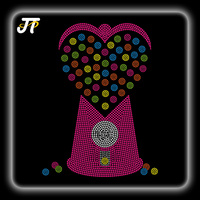 Transferts de strass Hot Fix Cheer pour une application thermocollante sur les uniformes d'équipe Lettres en cristal bling et conception de motifs