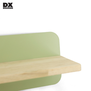 DX Designs Estantes flotantes de pared minimalistas modernos verdes para baño de guardería multifuncional en cocina sala de estar - Product Image 2