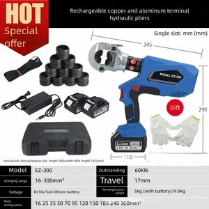 240 <span class=keywords><strong>pince</strong></span> <span class=keywords><strong>hydraulique</strong></span> <span class=keywords><strong>à</strong></span> cosse de <span class=keywords><strong>câble</strong></span> électrique légère en acier inoxydable Lithium cuivre aluminium <span class=keywords><strong>pince</strong></span> <span class=keywords><strong>à</strong></span> <span class=keywords><strong>sertir</strong></span> outils de câblage - Product Image 3