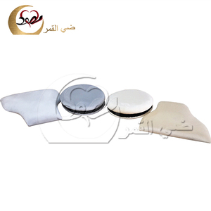 Coussin de chaise de salle à manger en velours empilable de couleur personnalisée pour mariage moderne avec structure en acier inoxydable, design de luxe amovible et lavable - Product Image 4