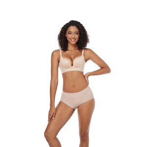 Nhà Máy Tùy Chỉnh Một Mảnh <span class=keywords><strong>Intimates</strong></span> Cho Phụ Nữ Mỏng Liền Mạch Mùa Hè Mát Mẻ Giữa Eo Băng Lụa Quần Lót Dệt Kim Lãng Mạn Quần Lót - Product Image 3