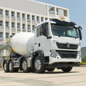 Camión hormigonera usado Sinotruck Sitrak 450hp 550hp Camiones De Cemento 6x4 8x4 - Product Image 6