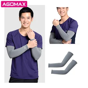Lightweight UV Protection Compression Cooler Running Arm Sleeves For All Outdoor Sport