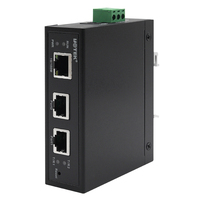 Servidor de Dispositivos Seriales UOTEK UT-6312C 0/100M Ethernet 2 RS-232/485/422, Protección Contra Sobretensiones de 600W, Control de Flujo, DC5V, Terminal 5.08-3P