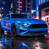 Vente en gros usine : Lame de pare-chocs avant en PP pour Ford Mustang GT 2018 2019 2020 2021 2022 2023, séparateur avant et spoiler de menton