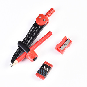 Compas de dessin métalliques ronds en gros pour les examens des étudiants, la conception d'ingénierie et le dessin scolaire - Product Image 4
