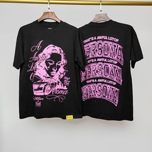 เสื้อยืดคุณภาพสูงสำหรับผู้ชายรุ่นใหม่ล่าสุด ลายพิมพ์ "THAT'S A AWFUL LOT OF COUPH SYRUP" สไตล์ลำลองหลวมๆ พิมพ์ลายแบบสแกนได้ ไซส์ใหญ่ - Product Image 4