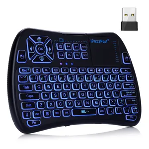 Hot Selling Product 2020 Mini 2.4G Wireless Li Battery Air Fly Mouse 2.4G Wireless Keyboard With Touchpad