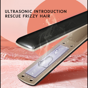 NUEVO Diseño en Oferta, Acondicionador Ultrasónico con Esencia, Introduce Luz Roja y Azul, Cuidado del Cabello Personalizado, Plancha de Pelo Impermeable - Product Image 3