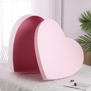 3 Pack Luxury Valentine's Day Heart Shaped Gift Box Set 99 Rose Capacity for Fresh Flower Fruits Romantic <strong>Bouquet</strong> <strong>Presentation</strong> - Product Image 5