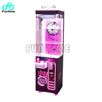 Mini nouveau jeu grue griffe Machine avec Bill Acceptor maquina de garra jouet receveur en peluche jeux à jetons pour les enfants