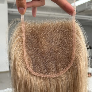 Topper de Cabello Humano Liso con Encaje HD 5x5 para Mujer, Nudos Invisibles, Cobertura Completa, Cuero Cabelludo Natural - Product Image 1