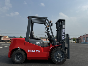 Gratis pengiriman 1 ton 1.5 ton 2 ton 2.5 ton diesel forklift EPA Eur5 mesin 2wd 4wd forklift kasar medan Kecil - Product Image 3