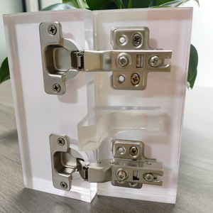 XD-803 Soft Close Hinge Semi Curved Furniture Fittings Bisagras Visagras Rectas Hydraulic Soft Closing Kitchen Cabinet Hinge