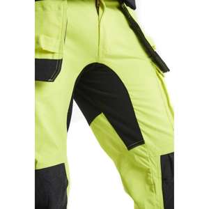 BLAKLADER - 158715123389D92 Pantalones multinorm inherentes con elástico Hi-vis Amarillo/Azul marino ROPA DE TRABAJO RESISTENTE A LLAMAS - Product Image 5
