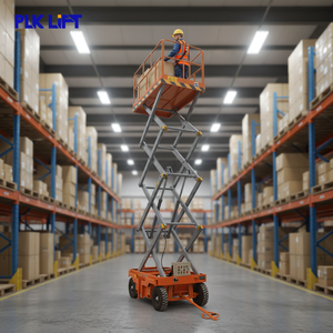 Elevadores de Tijera Hidráulicos Eléctricos Móviles PLK <span class=keywords><strong>LIFT</strong></span>, Transportan Personas y Mercancías, con Certificación CE - Product Image 1