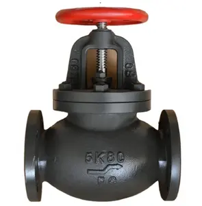 F7353 5k80 Marine Cast iron Screw-down Check Jis 5k50 Globe Valve