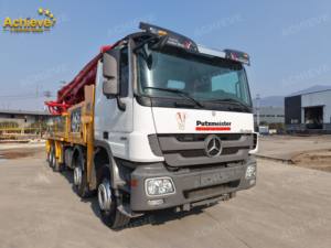 Prix d'usine Putzmeister, pompe à béton portable Putzmeister de 46 mètres, prix de la pompe à béton Putzmeister de 46 m - Product Image 2