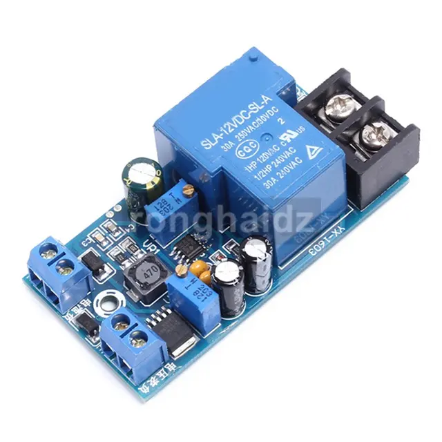 Battery Charger Control Panel Module Over Voltage Full Self Stop Under Voltage Automatic Start Battery Charger Controller YX1603