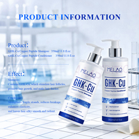 Shampoo anti-chute de cheveux DHT Blocker, marque privée, GHK-Cu, peptide de cuivre, biotine, kératine, cheveux bouclés, croissance des cheveux, hydratant, halal