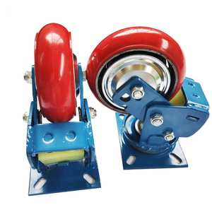 Amortisseur industriel 6 pouces 8 pouces roulettes et roues à <span class=keywords><strong>ressort</strong></span> <span class=keywords><strong>pour</strong></span> porte robuste - Product Image 1