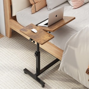 Support d'ordinateur portable mobile avec plateau inclinable pour <span class=keywords><strong>lit</strong></span>, <span class=keywords><strong>table</strong></span> avec roulettes, <span class=keywords><strong>réglable</strong></span> <span class=keywords><strong>en</strong></span> <span class=keywords><strong>hauteur</strong></span> pour ordinateur portable, <span class=keywords><strong>lit</strong></span>, canapé, <span class=keywords><strong>table</strong></span> d'appoint - Product Image 6