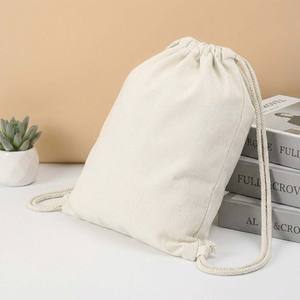 Bolsa de Lona de Algodón Sublimable con Cordón, 30x40cm, Imprimible por Ambos Lados, Personalizable para Gimnasio, Viajes y Compras - Product Image 4