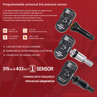 Sunwolf Fabrika Kablosuz 315MHz/433MHz TPMS Programlama Aracı Lastik Basınç Teşhis Cihazı Ücretsiz APP Mobil Telefon Bluetooth ile
