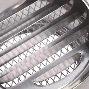 Không Thấm Nước Thép không gỉ tường Vent cap 4 5 6 7 <span class=keywords><strong>8</strong></span> 10 12 <span class=keywords><strong>inch</strong></span> Vòng tường Vent Outlet bìa với màn hình lưới - Product Image 4