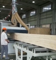 Rabot à bois robuste de 1300mm double face pour poutres en lamellé-collé Outil de qualité supérieure pour le travail du bois