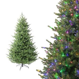 Ornements d'arbre de Noël en <span class=keywords><strong>sapin</strong></span> naturel simulé de style européen avec lumières bicolores à LED - Product Image 3