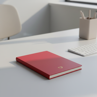 Agenda quotidien professionnel personnalisé avec logo, couverture rigide en cuir PU et papier, planificateur, calendrier, impression, emballage cosmétique