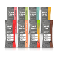 Fabricant de compléments végétaliens en marque blanche, poudre de boisson énergétique à base de plantes, boisson électrolytique Keto, sachets de poudre d'électrolytes Keto