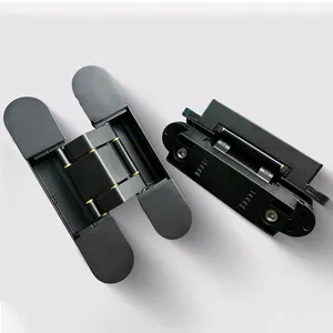 Folding Cross Hinge Wooden Door Accessories 3d Adjustable Concealed Hinge