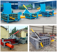 Horizontale Automatische Hydraulische Schrottmetall-Ballenpresse für Schrotteisen, Metall und Aluminiumdosen-Kompression