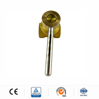 Vanne à opercule en laiton filetée DN50 3/4 pouce avec siège métallique, vente en gros, vanne à opercule de 2 pouces de diamètre, grossiste
