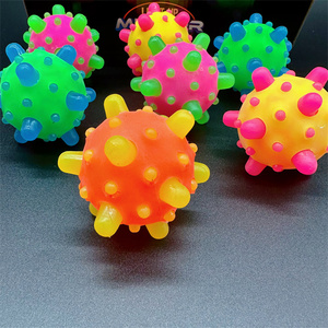 Pelota Deportiva Brillante de TPR con Diseño de Planeta Espacial, Juguete para Niños, Regalo Infantil - Product Image 2