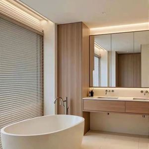 Modern Medieval Style Wooden <b>Furniture</b> Natural Wood Color for Living Room Bedroom Kitchen Villa-Tea Table TV Cabinet <b>Bathroom</b> - Product Image 6