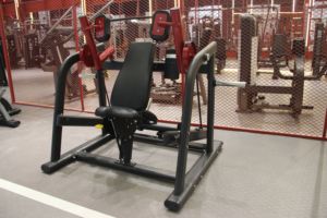 Appareil de musculation pour les bras et les muscles dorsaux, <span class=keywords><strong>machine</strong></span> à presse pour les bras avec plaques de poids, <span class=keywords><strong>machine</strong></span> à traction dorsale assis - Product Image 3