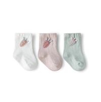 Ensemble de chaussettes pour bébé Chaussettes hautes en coton biologique pour nouveau-né fille mignonne et drôle pour bébé garçon