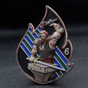 عملات معدنية مخصصة مطلية بالذهب الفضة ثلاثية الأبعاد من النحاس الأصفر للنحاس والكوبرونيكل للتحدي عملات شيلية للنقش - Product Image 4