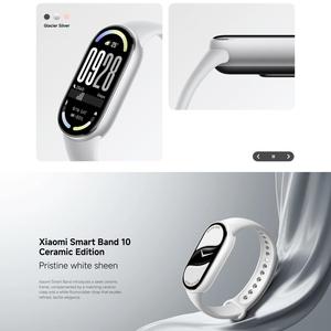 <span class=keywords><strong>Xiaomi</strong></span> Smart Band 10 Originale con Monitoraggio dell'Ossigeno nel Sangue, Impermeabile 5ATM, Smartwatch con Schermo Touch da 1,72 Pollici, Braccialetto Sportivo - Product Image 5