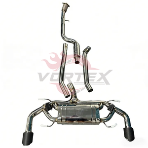 ท่อไอเสียประสิทธิภาพ SS304 Vortex สำหรับ Alfa Romeo Giulia 2.0T - Product Image 1