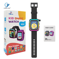 Nouvelle montre connectée intelligente W24 2024 2023 pour enfants avec caméra vidéo, jeux et contes musicaux, certifiée CE Rohs