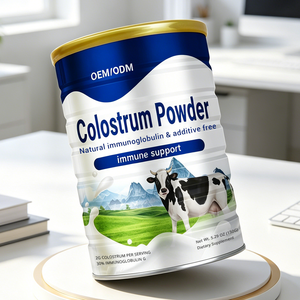 Colostrum bovin premium <span class=keywords><strong>en</strong></span> <span class=keywords><strong>poudre</strong></span> – Santé intestinale, soutien immunitaire, récupération musculaire – Bovin nourri à l'herbe, première tétée – Supplément pour adultes – Marque privée - Product Image 5