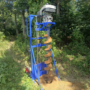 Machine de creusement de fondations, Matériel de construction, <span class=keywords><strong>Tarière</strong></span> de jardin, Foreuse de trous au sol, <span class=keywords><strong>Tarière</strong></span> <span class=keywords><strong>à</strong></span> terre - Product Image 5